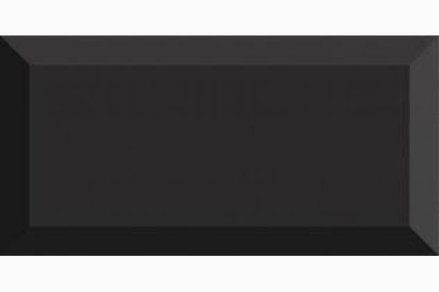 Negro Mate Biselado bx 10x20 Fabresa