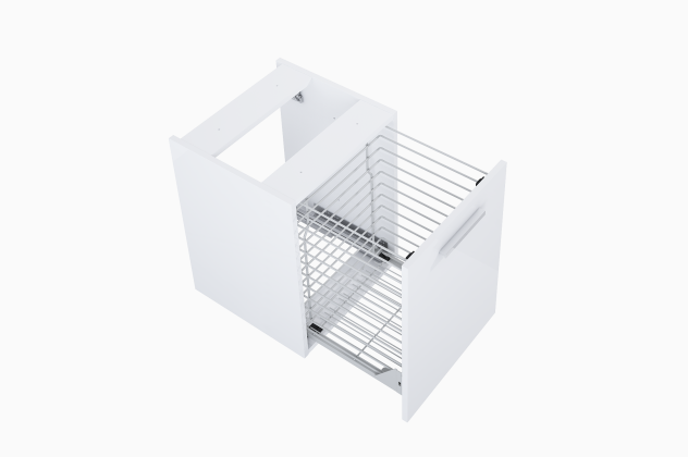 KOMODA KWADRO PLUS 40 Z KOSZEM CARGO WHITE HG PDW