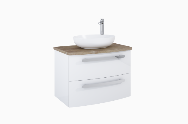 SZAFKA ROLLY 80 2S WHITE HG PDW