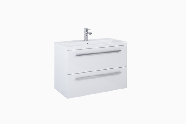 SZAFKA KWADRO PLUS 80 2S WHITE ELITA